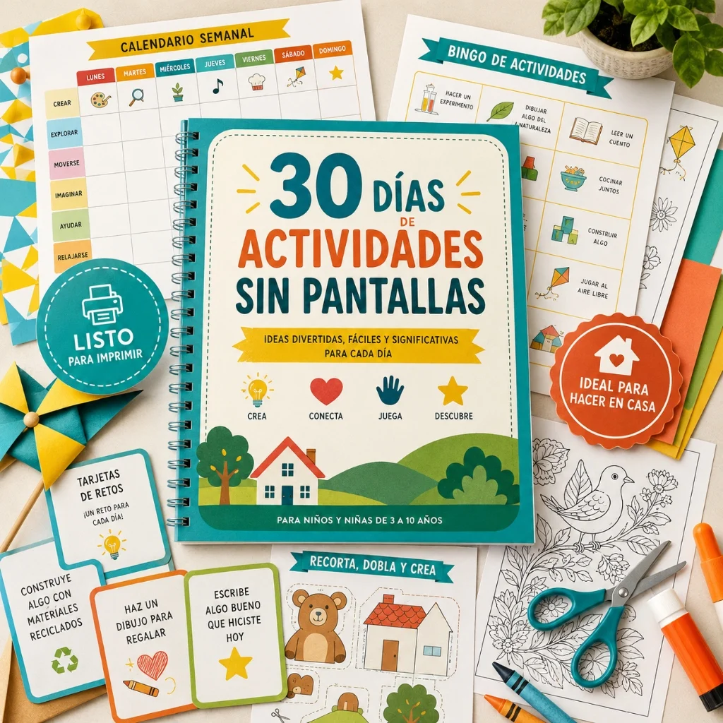 30 Días de Actividades Sin Pantallas